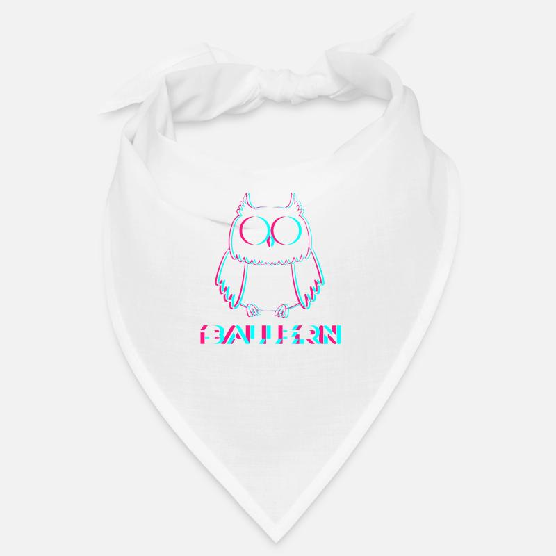 Ballern Eule Raver Rave EDM Techno DJ Bandana