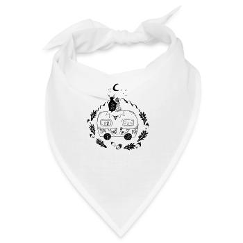 Norwegenliebe - Bandana - Weiß - Vorne