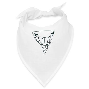 Shard schwimmende Klippe - Bandana - Weiß - Vorne