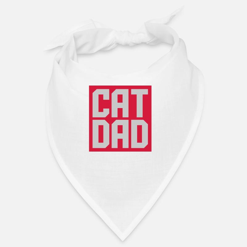 Schild Cat Dad Design Bandana