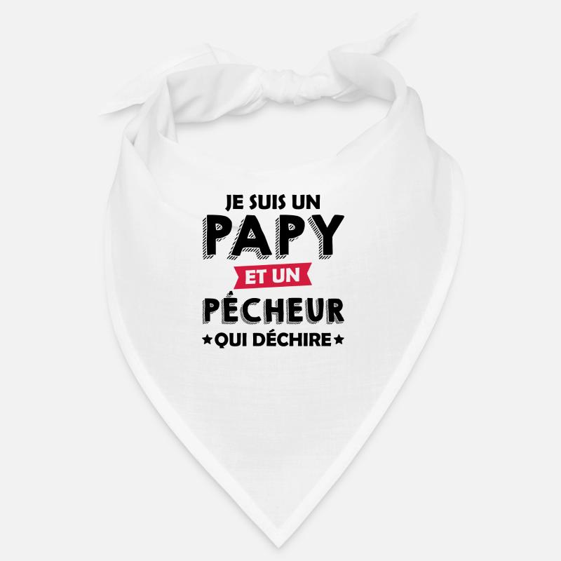papy et pêcheur qui déchire / papy pêcheur Bandana