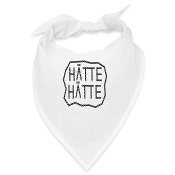 Hätte Hätte Fahrradkette - Bandana - Weiß - Vorne