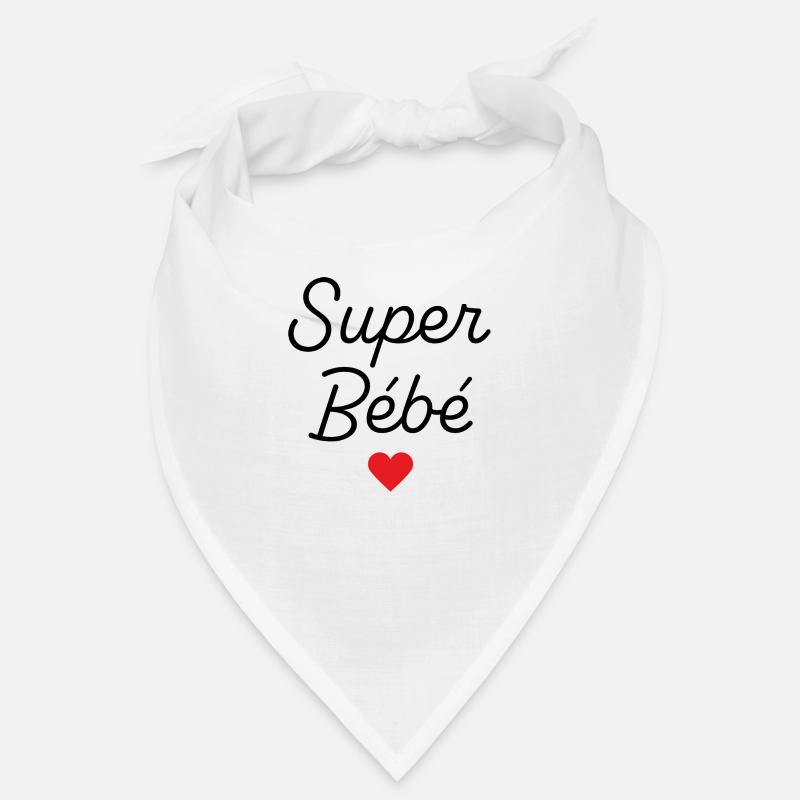 Super Bébé - Bandana - blanc