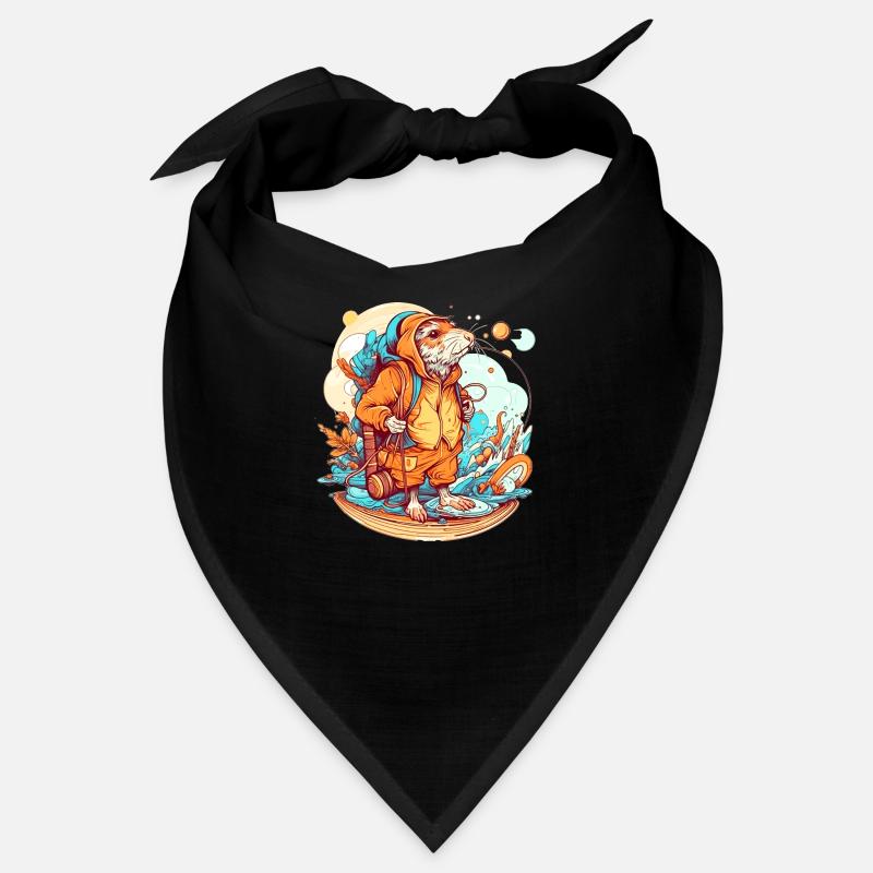 The mole rat on a long walk Bandana
