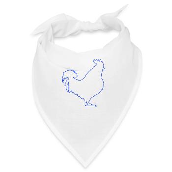 hahn - Bandana - Weiß - Vorne