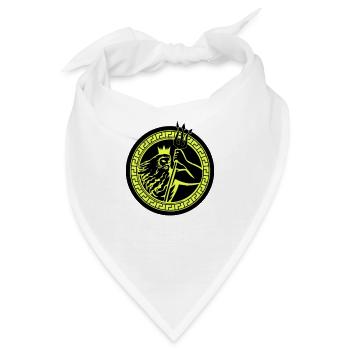 poseidon triton - Bandana - Weiß - Vorne