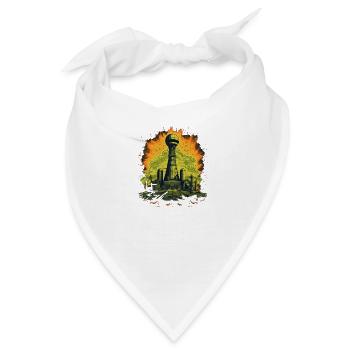 Tschernobyl-Atom 11 - Bandana - Weiß - Vorne