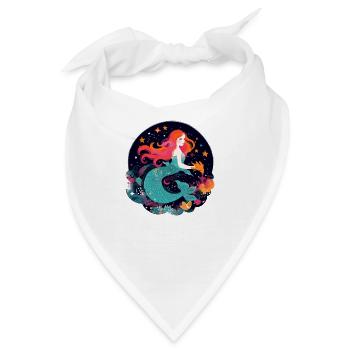 Lili die Meerjungfrau - Bandana - Weiß - Vorne