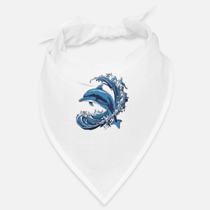 Vague de dauphin Bandana