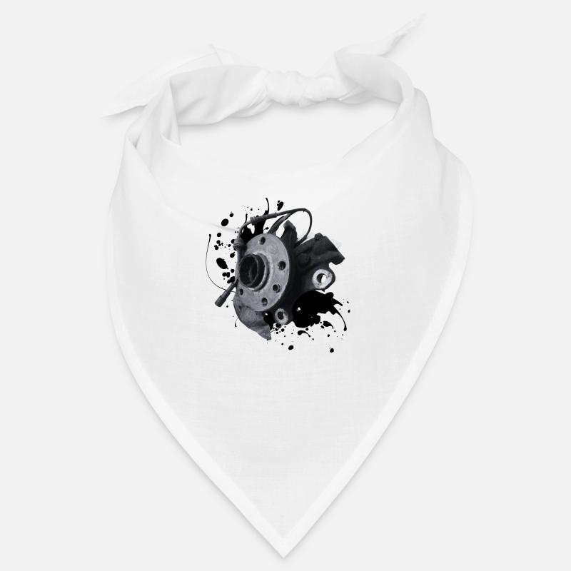 La poignée de direction : stabilité et durabilité - Bandana - blanc