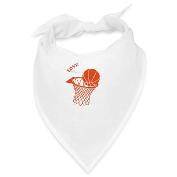 Ballsport - Bandana - Weiß - Vorne