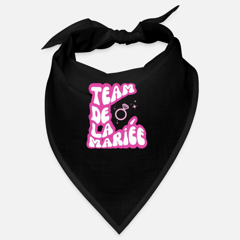 Team Bride pink - Brautgeschenk Bandana