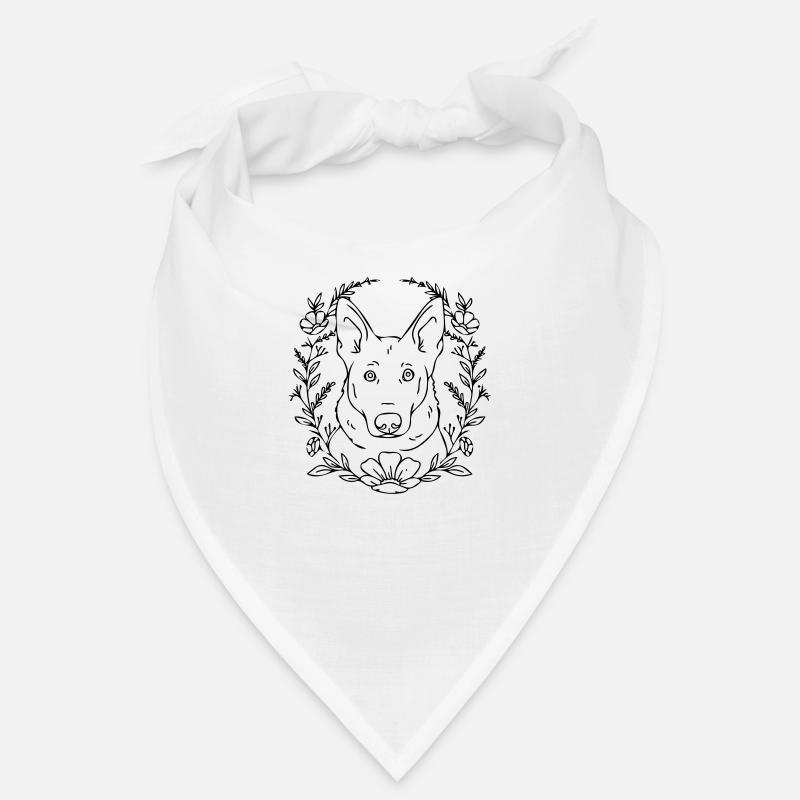 fleurs de chien des patrons Bandana