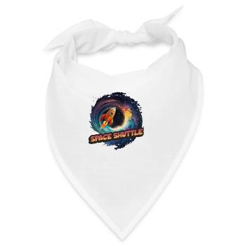 Space Shuttle: Das geflügelte Raumschiff - Bandana - Weiß - Vorne