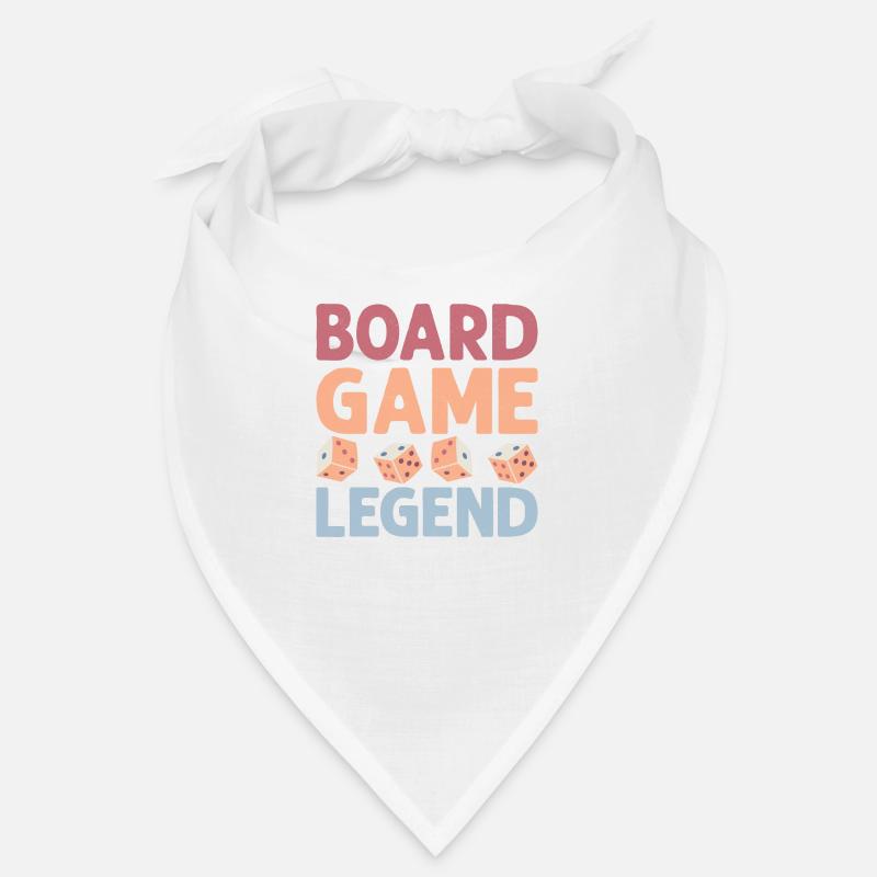 Board Game Legend Tabletop Player Nerd Gamer Bandana