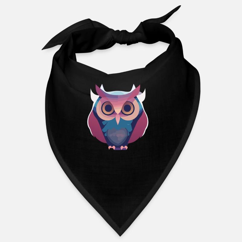 Träumende Eule (Dreamy Animals Collection) Bandana