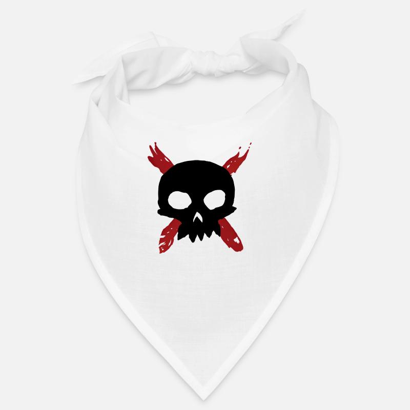 Graffiti Skull Bandana