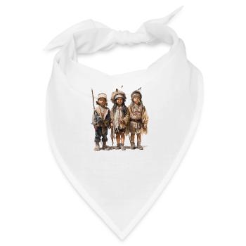 Rollenspiele im Faschingskostüm - Bandana - Weiß - Vorne