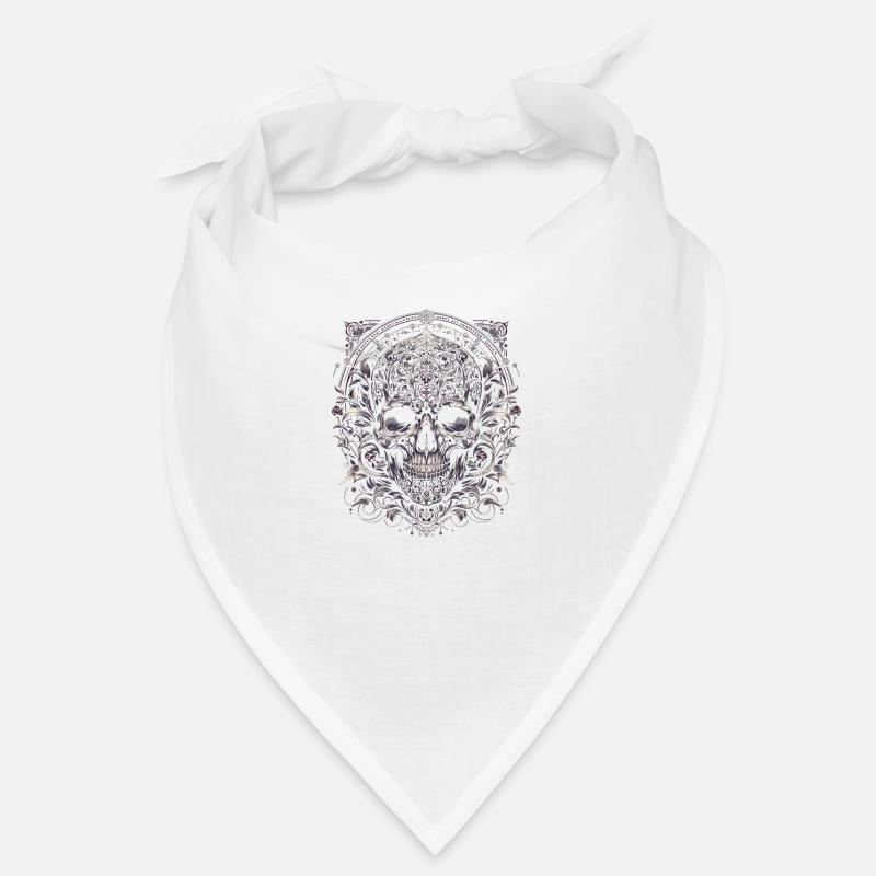 Majesté crâne baroque Bandana