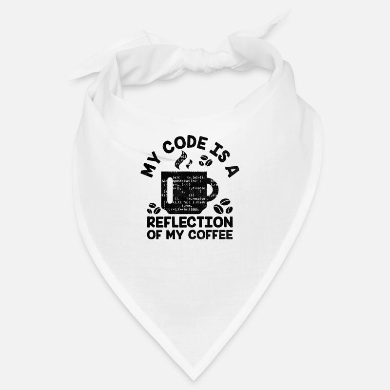 Café Codage Programmeur Codeur Développeur Nerd Coff Bandana