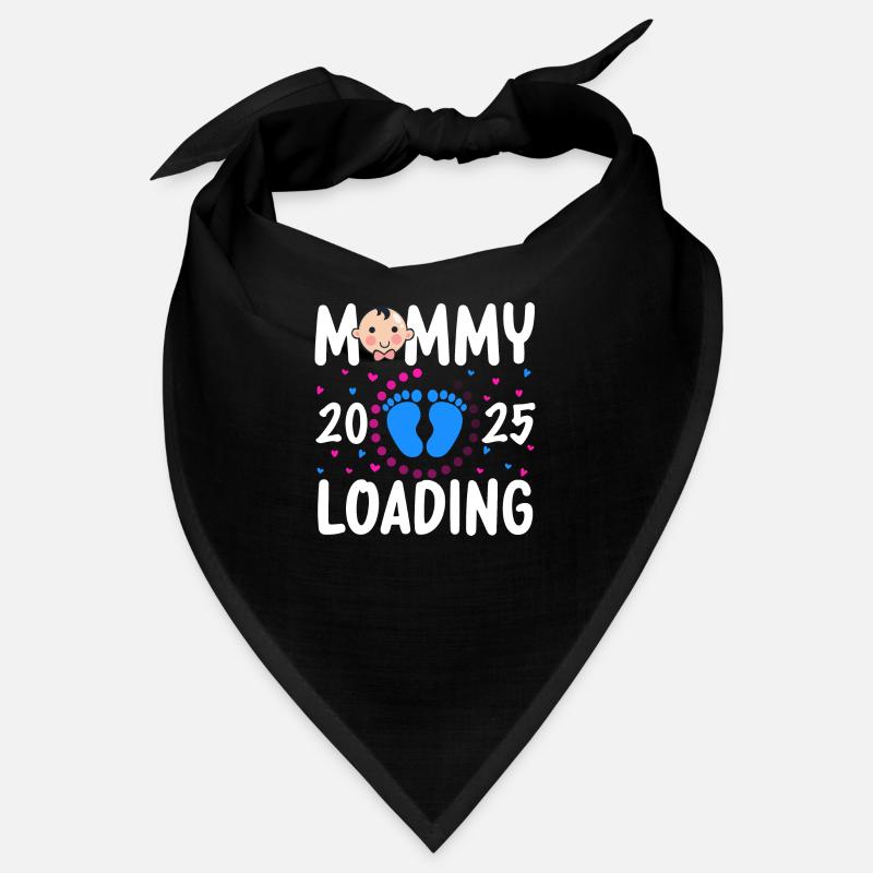 Mommy loading 2025, Mama loading 2025 Bandana