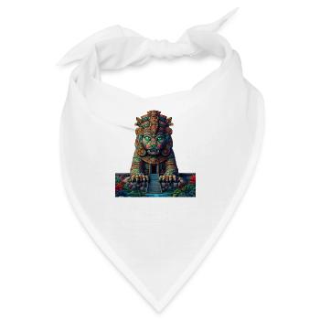 Tempel B'alam - Bandana - Weiß - Vorne