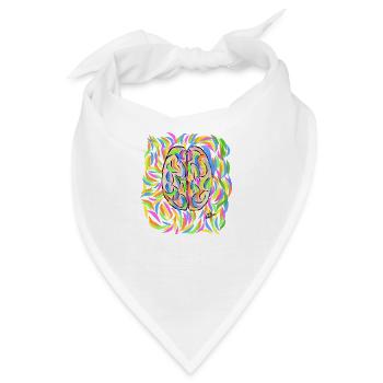 GEISTIGE GESUNDHEIT - Bandana - Weiß - Vorne