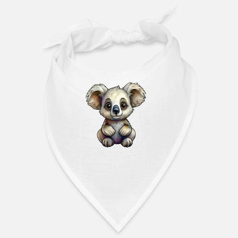 Petit Koala - Bandana - blanc