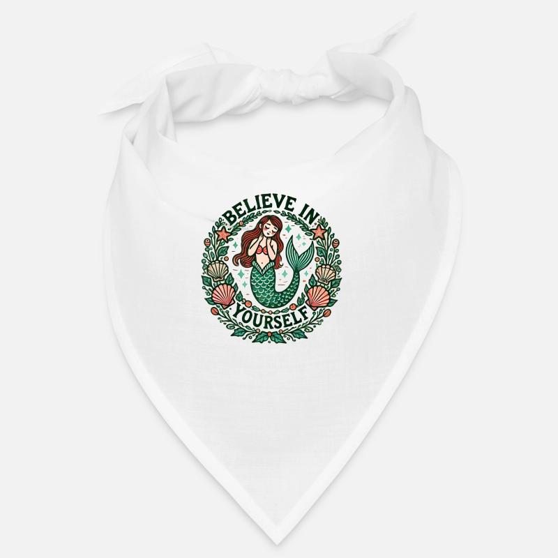 Glaub an dich selbst Meerjungfrau Bandana