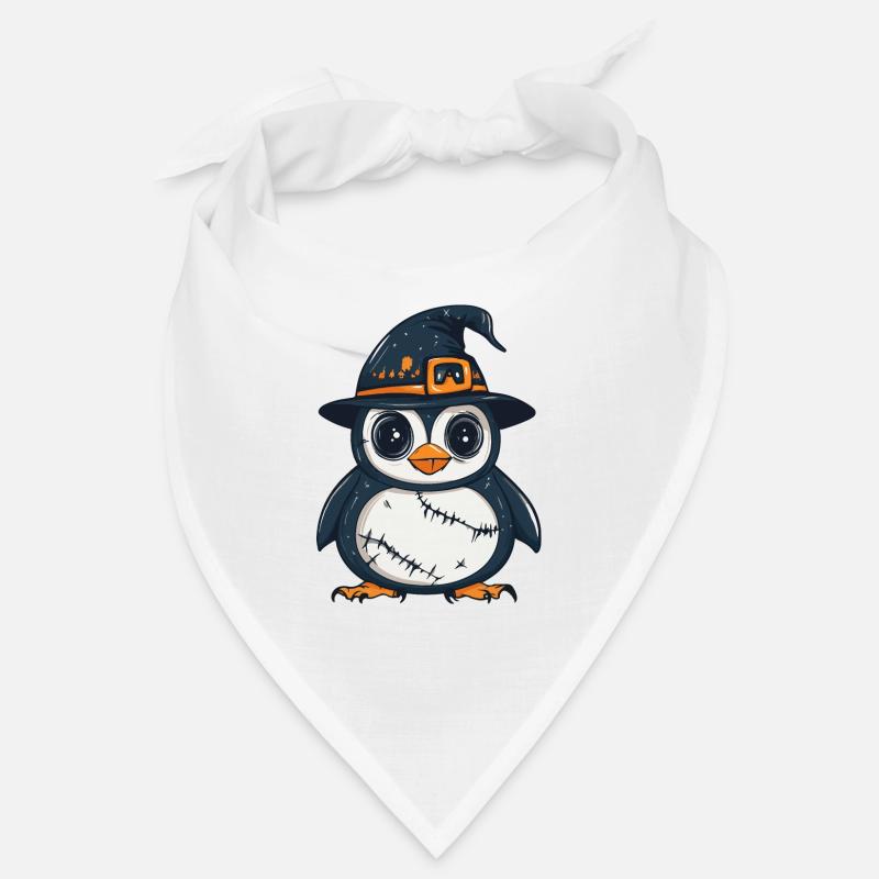 Penguin Halloween Zombie Bandana