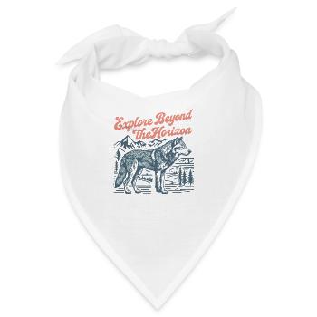 Erkunden Sie hinter dem Horizont - Bandana - Weiß - Vorne