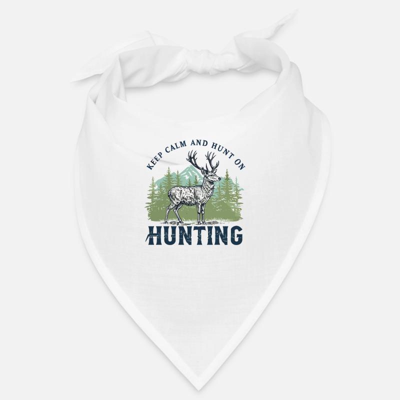 Conception majestueuse de chasse au cerf Bandana