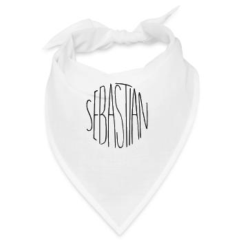 Sebastian - Bandana - Weiß - Vorne
