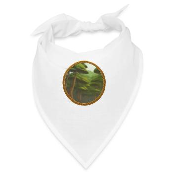 Waldliebe für Groß und Klein - Bandana - Weiß - Vorne