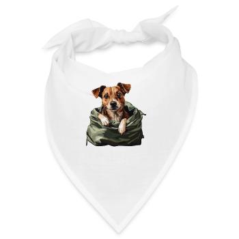 Bag Buddy – Dein kleiner Begleiter zum Verlieben - Bandana - Weiß - Vorne