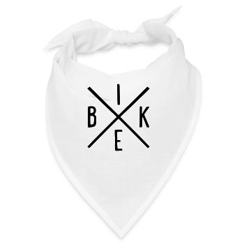 Bike - Bandana - Weiß - Vorne