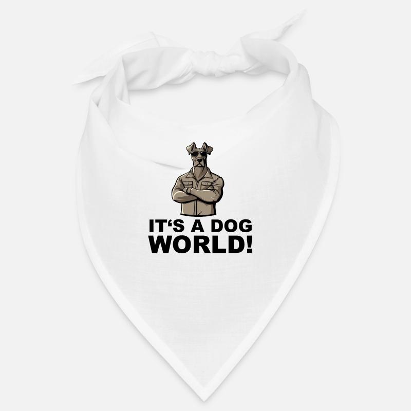 Bande dessinée de chien Bandana