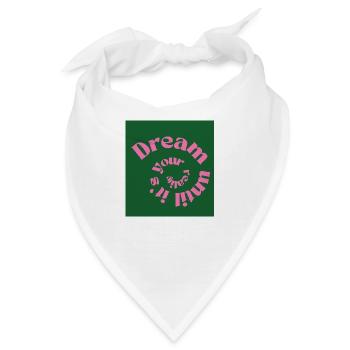 Traum - Bandana - Weiß - Vorne