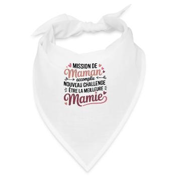 Mamas Mission erfüllt – Neue Oma-Herausforderung - Bandana - Weiß - Vorne