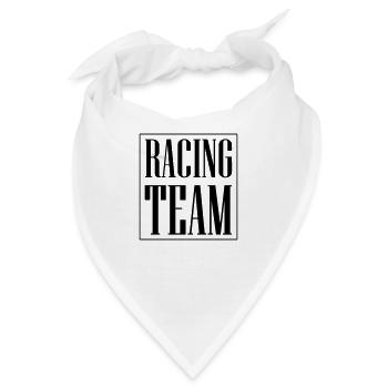 Racing Team - Bandana - Weiß - Vorne