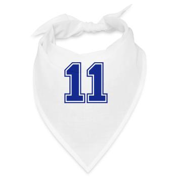 11 - Bandana - Weiß - Vorne
