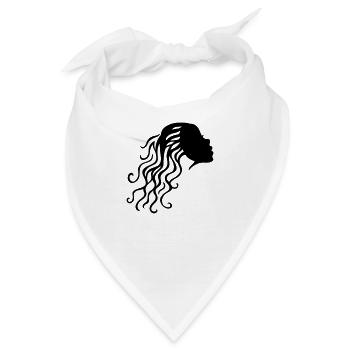 Woman Hair - Bandana - Weiß - Vorne