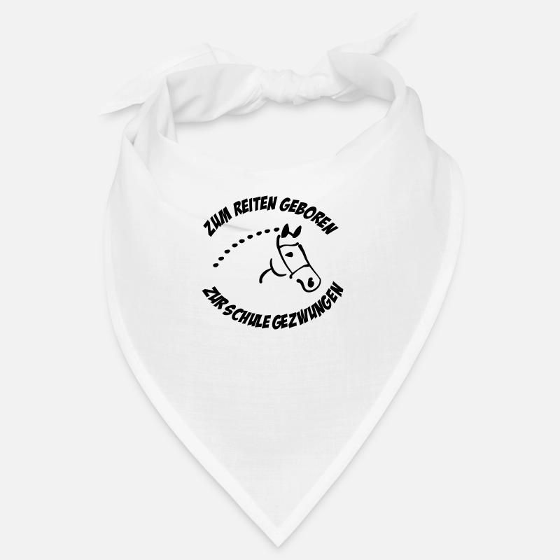 reiten - Bandana - Weiß