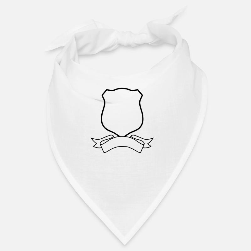 Badge and scroll Bandana