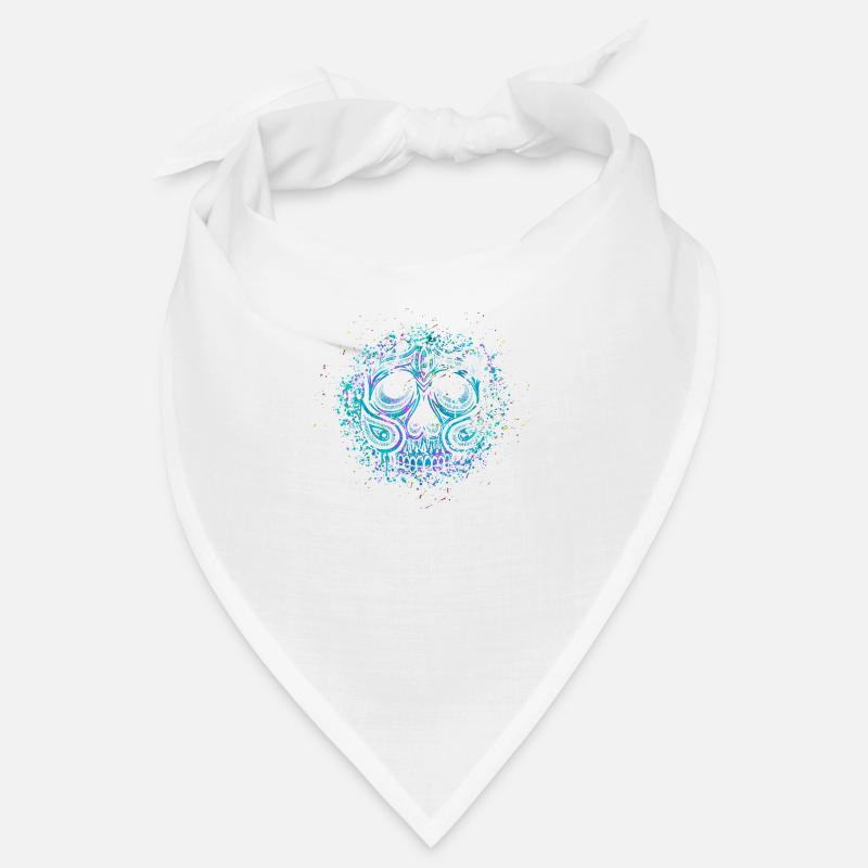 Splash Skull Bandana