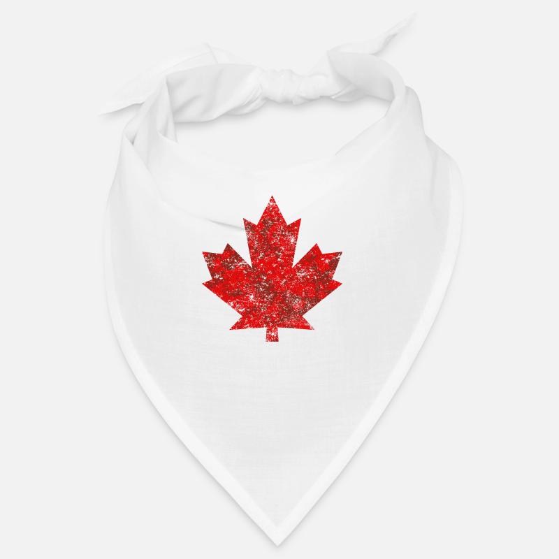 Canada Canada Maple Leaf Maple Leaf Grunge America Bandana