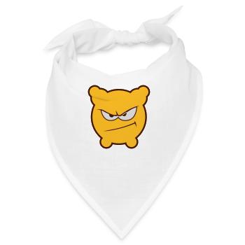 Düster ist sauer! - Bandana - Weiß - Vorne