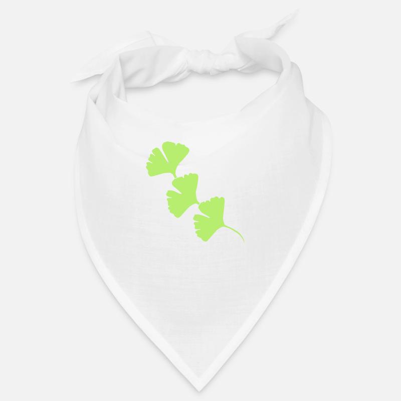 Ginkgo Halbkreis Girlande Bandana