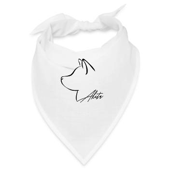 AKITA Profil E WILSIGNS - Bandana - Weiß - Vorne