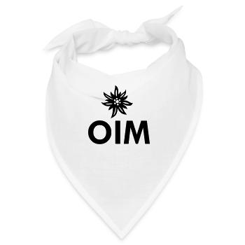 OIM (Alm) - Bandana - Weiß - Vorne
